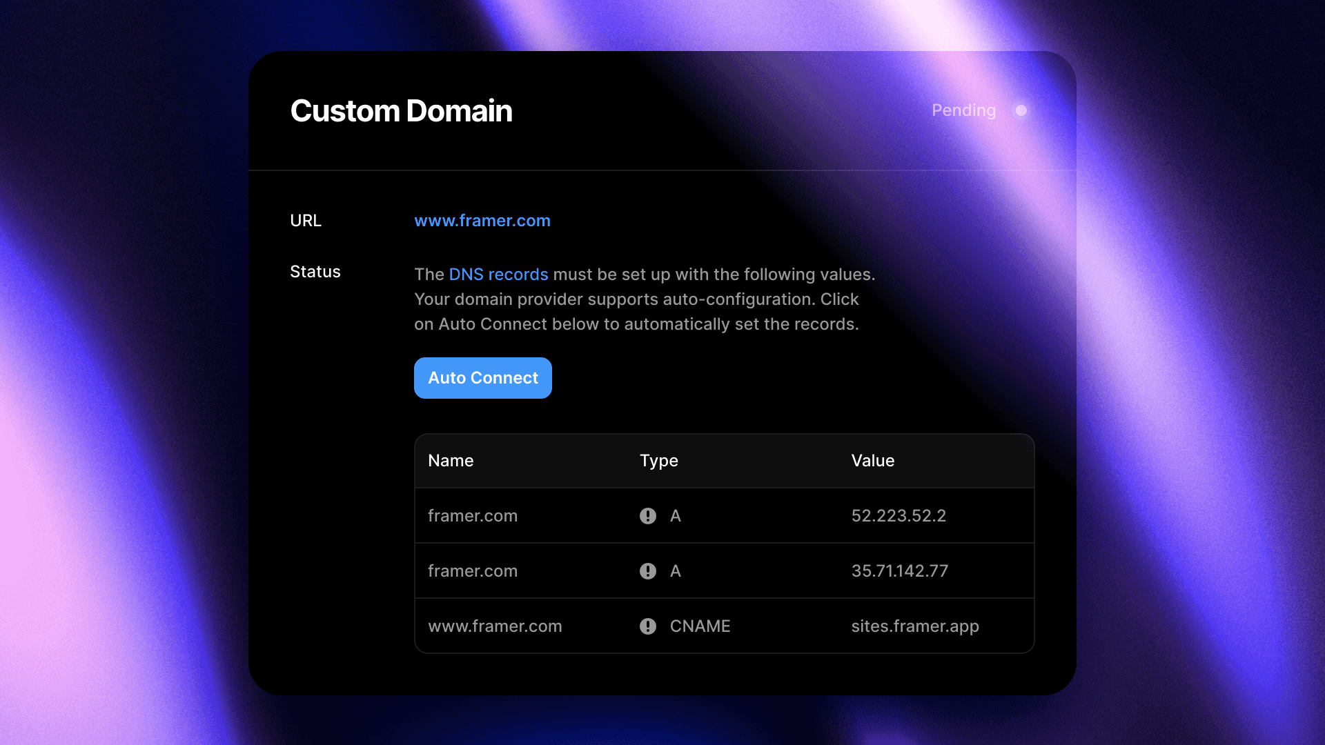 Domain Connect